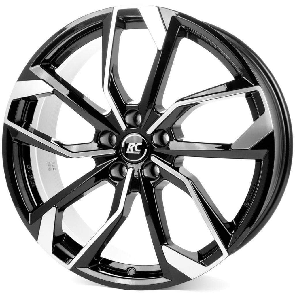 Rc34 Janta aliaj RC DESIGN RC34 6.5x16 5x114.3 et40 Schwarz Glanz Voll-Poliert